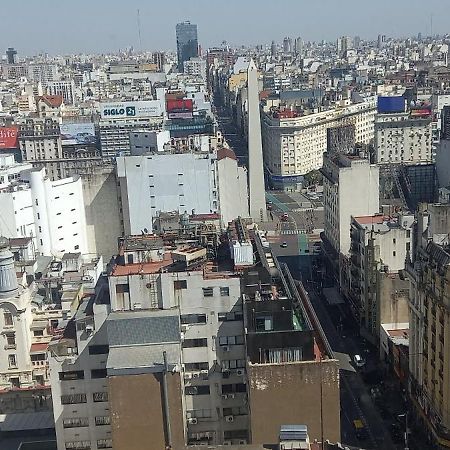 Que Mejor Vista Del Obelisco Piso A La Calle Corrientes Buenos Aires Exterior foto