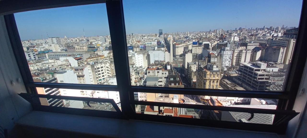 Que Mejor Vista Del Obelisco Piso A La Calle Corrientes Buenos Aires Exterior foto