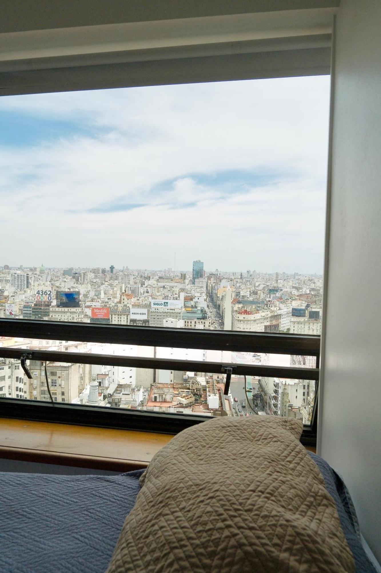 Que Mejor Vista Del Obelisco Piso A La Calle Corrientes Buenos Aires Exterior foto